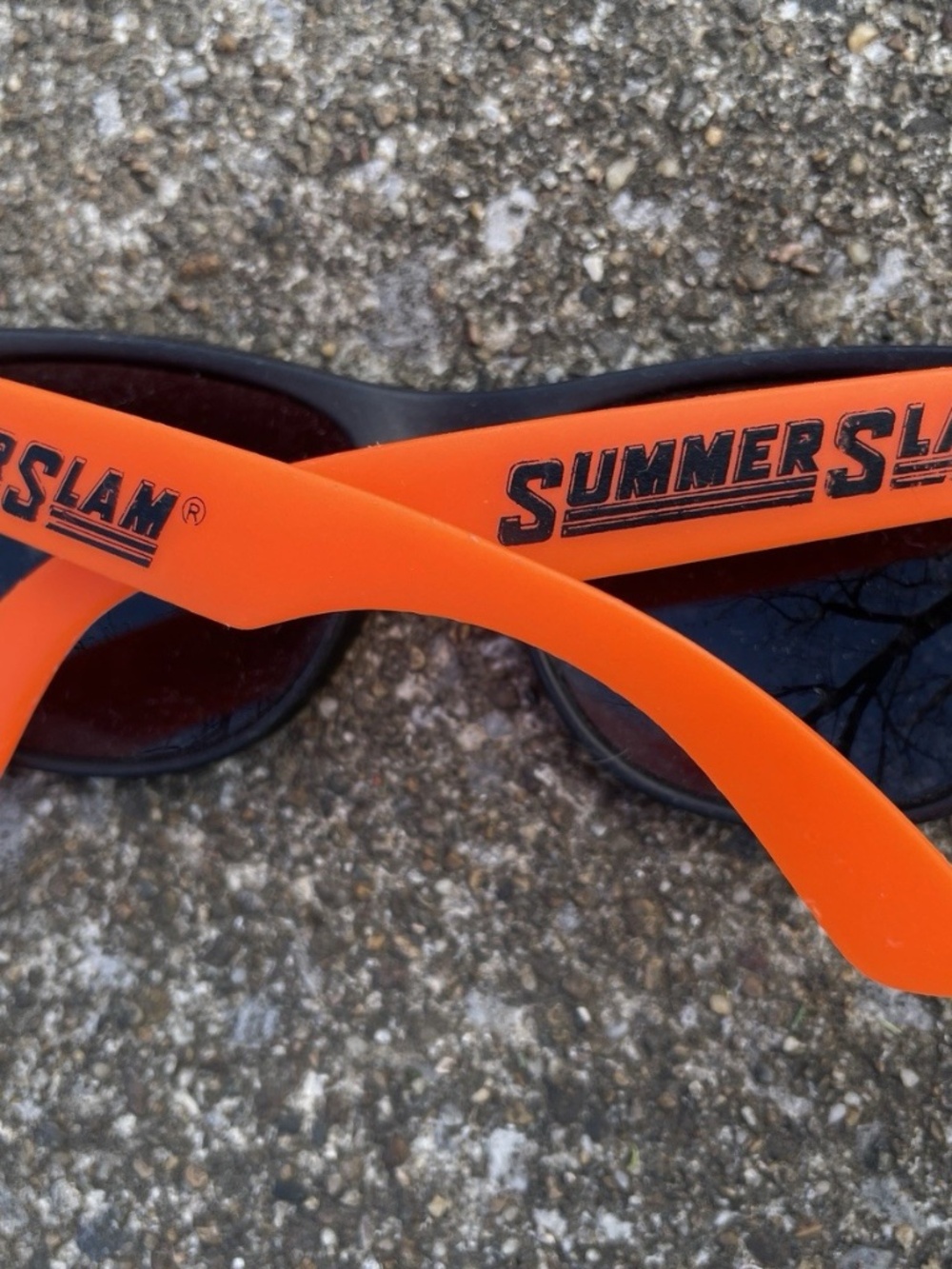 Vintage 1993 WWF Summerslam Sunglasses Bret Hart Yokozuna Razor Ramon Lex Luger